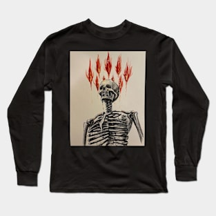 skeleton Long Sleeve T-Shirt